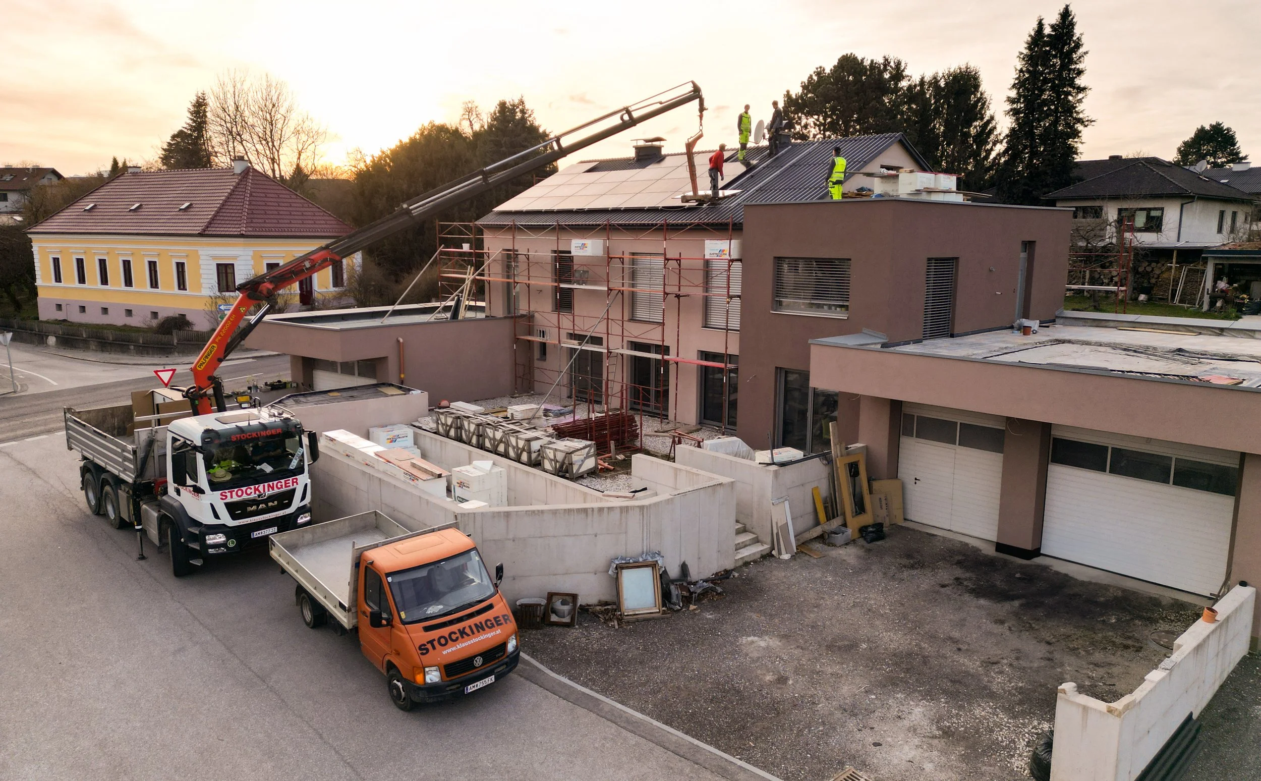 Fuhrpark / Werkstatt – moderner Maschinenpark